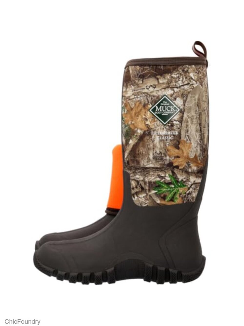 Men's Waterproof Rubber Neoprene Ankle Work Boot Rain Snow Mud